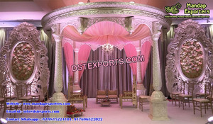 India Ceremonial Devdas Mandap Templo DEL SUR DE LA India Estilo Mandap Mejor Durable Boda Devdas Mandaps Fabricante Australia - Product Image 5