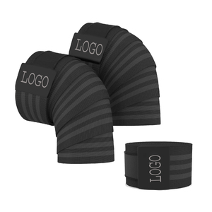 Rodilleras ajustables ligeras antideslizantes elásticas suaves resistentes de calidad superior/entrenamiento de rodilla de levantamiento de pesas personalizado - Product Image 6