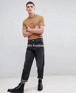 Ustom-Camiseta de piqué liso para hombre, polo 100% de algodón, barata - Product Image 4