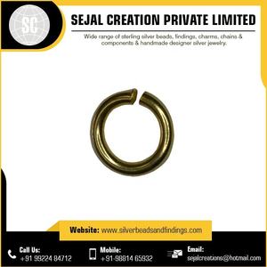 Crochet en S uni en argent sterling 925 avec breloques à motif de numéro de fermoir de bijoux de mariage plaqué or - Product Image 5