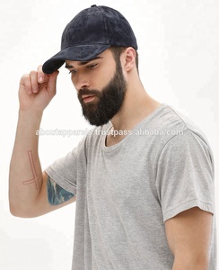 Casquette de baseball noire unisexe pour adultes, chapeaux vierges personnalisés, fabrication - Product Image 3