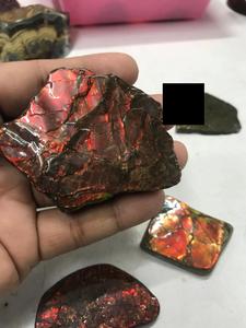 Ammolite ดิบหยาบหินธรรมชาติเจียระไนขายส่งที่มีคุณภาพสูงและราคาโรงงาน - Product Image 4