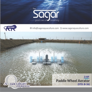 Nail art — roue à pagaie 3HP, aérateur de Surface pour étang de poissons - Product Image 3