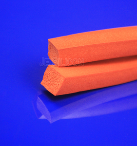 Closed cell <strong>rubber</strong> foam <strong>square</strong> silicone <strong>tubing</strong> heat resistant strip silicone  foam strip  oil resistance large printing equipment light textiles heat