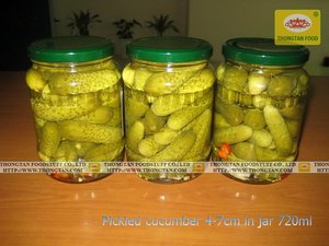 Organic Russian Standard <b>Pickled</b> Cucumbers Whole Vinegar Preserved Salty Flavor Made in Vietnam - Product Image 6