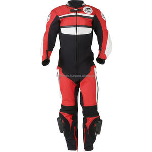 Traje de carreras de cuero para motocicleta, traje de carreras de motociclista, personalizado, OEM, último estilo, venta al por mayor - Product Image 1