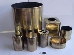 ทองเหลืองโบราณเสร็จห้องน้ำชุดทำในเหล็กเสร็จสิ้นอื่นๆยังมีโต๊ะเครื่องแป้งชุด - Product Image 3