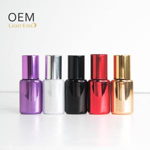 Coswall-colle pour cils noir/transparent, 5ml, liquide adhésif OEM, fourniture d'extension de cils - Product Image 4