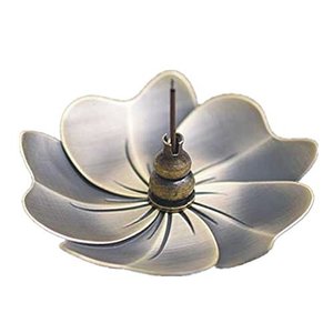 SMETA ที่ใส่ธูปหอมแบบมีรู9รู,ที่ใส่ธูป Finis สีบรอนซ์ที่จับขดลวดกันยุงเครื่องจับโลหะทรงกลม - Product Image 1