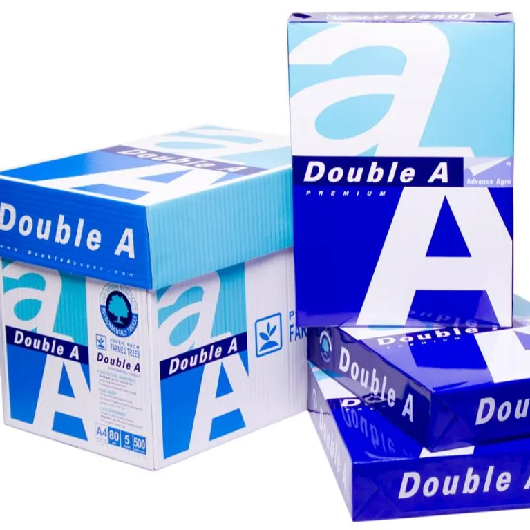 A4 бумага 70 и 80 г/м2 (лучшее качество Таиланда-Производитель Double A Factory)