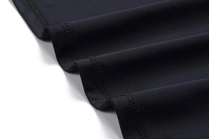 High Quality Black Full Zipper Closure Custom Logo Plain Blank Custom Mens <b>Rashguard</b> - Product Image 5