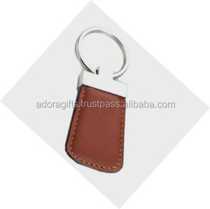 Porte-clés de couleur marron personnalisé - Product Image 1