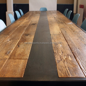 Mesa de madera reciclada moderna de la mejor calidad al por mayor, Centro de decoración del hogar de madera maciza rectangular personalizada, muebles para el hogar de roble - Product Image 3