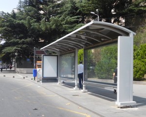 Mupi แผงไฟ LED ติดผนังรูปสี่เหลี่ยมขนาดใหญ่สำหรับกลางแจ้งที่กำบังรถบัสหรือป้ายรถบัส - Product Image 6