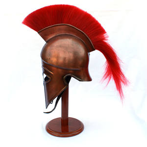 Gran calidad, venta, 300, Leonidas Espartanos, Casco Antiguo Vintage griego Italo corintio con Plume rojo SAIWH914 - Product Image 2