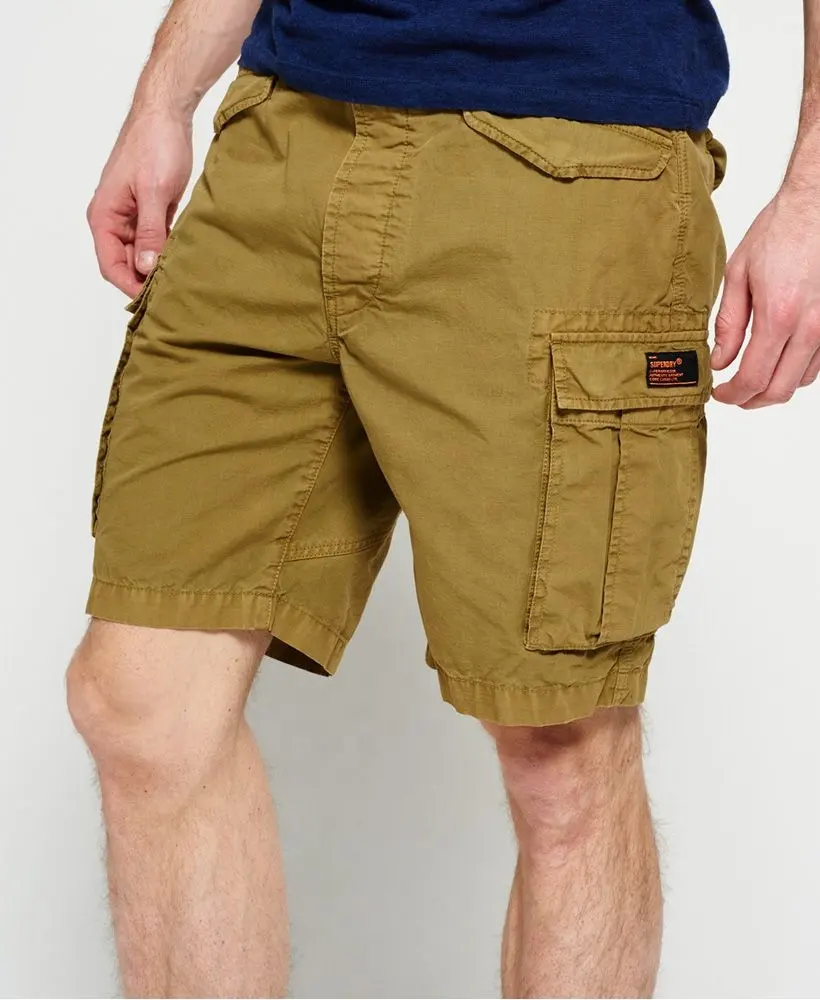 Proelite Khaki Cargo Men Shorts