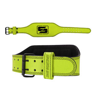 เข็มขัดหนังแท้สำหรับออกกำลังกายเข็มขัดยกน้ำหนักสไตล์ใหม่ - Product Image 3