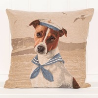 Housse de coussin tissée en coton 100% uni en forme de Mickey Mouse rouge 40x40 pour canapé/voiture/chaise