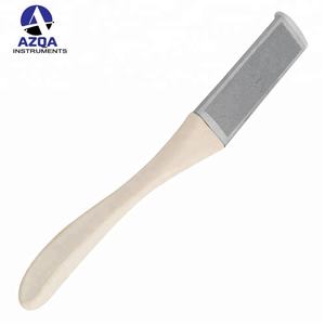 Lime à pieds en acier inoxydable OEM avec long manche en plastique pour l'élimination des cors et des callosités, outil de pédicure de haute qualité - Product Image 3
