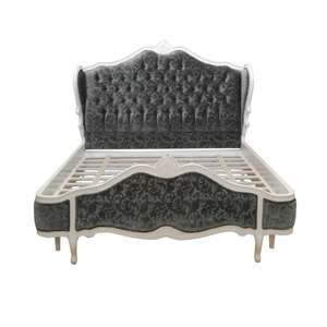 Meuble Lit Aile Queen Style Français-Bois d'Acajou - Product Image 1