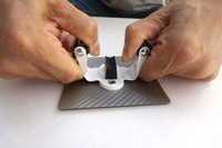 Supports muraux autocollants en métal blanc écologiques pour outils, crochets et rails pour salon, salle de bain et cuisine