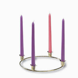 Nickel Plated Iron Handmade Round Tea <b>Light</b> Holder for Christmas Home Decoration - Product Image 1