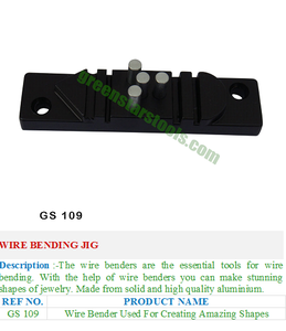 Outil de pliage de fil pour bijoux, outil de pliage de fil pour la fabrication de bijoux, outils de bijoutier, outils à main, référence GS-109 - Product Image 2