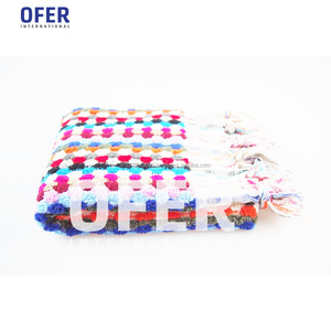 Serviette de cuisine turque à pompon, tailles 45x90cm 50x100cm, serviette de cuisine de luxe de Collection à pompon de turquie en gros - Product Image 1