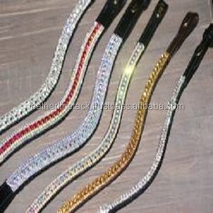 Bandeau à sourcils en cuir de qualité supérieure pour les fournisseurs de brides de cheval Western Saddle - Product Image 2