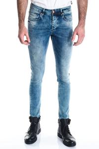 กางเกงยีนส์สำหรับผู้ชาย,กางเกงยีนส์บางหรูหรา - Product Image 5