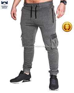Nuevo producto, nuevos joggers de moda para hombre, ajustados, se pueden usar mientras se hacen deportes, pantalones de chándal, joggers en blanco - Product Image 2