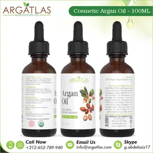 Aceite de argán cosmético orgánico puro Natural de Marruecos-100ML
