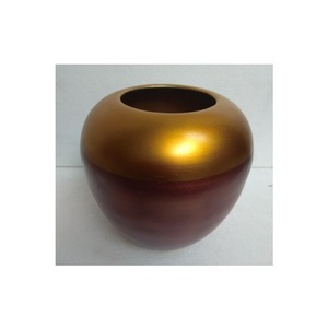 Modern New Arrival <b>Gold</b> Color Elegant Iron Metal Round Shape Table Flower <b>Vase</b> for Home and Wedding Decoration - Product Image 1