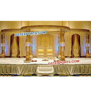 ซุ้มแต่งงานทรงกลมตกแต่งคริสตัล ผู้ผลิตซุ้มคริสตัลไฟเบอร์ ซุ้มแขวนคริสตัลสำหรับขาย แคลิฟอร์เนีย - Product Image 1