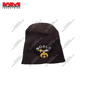 Bonnets en laine 100% tricotés de 8 pouces pour la plage, unisexes pour adultes avec motif imprimé - Product Image 1