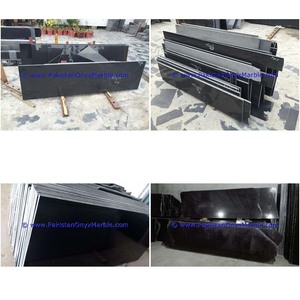 Comptoirs en granit pour cuisine salle de bain vanité dessus de table en granit noir - Product Image 1