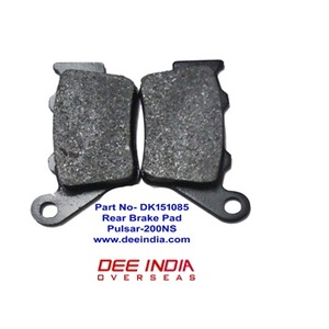 Plaquettes de frein arrière pour moto Bajaj Pulsar 200NS, remplacement OEM, système de freinage haute performance, pièces détachées - Product Image 1
