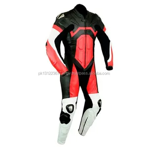 Moto Da Corsa Mens 1 pezzo di Cuoio del Vestito