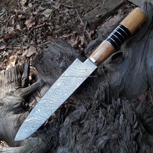 Couteau de cuisine Santoku Damas Type de couteau de boucher jetable - Product Image 2