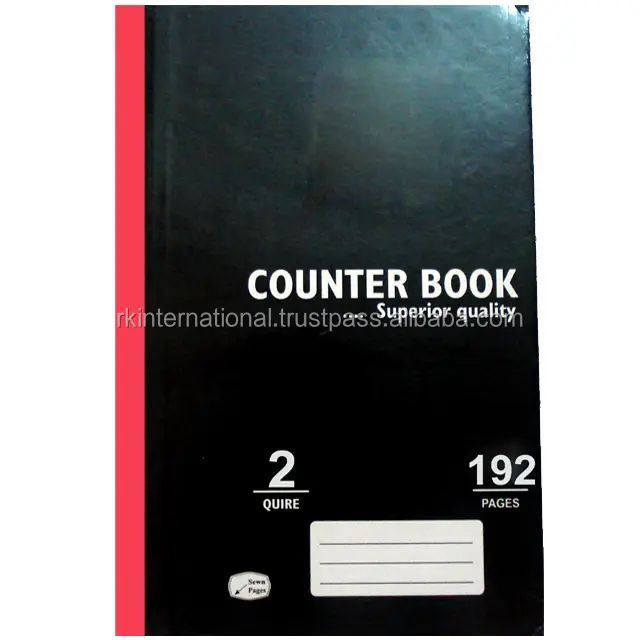 2 Quire Counter Notebook