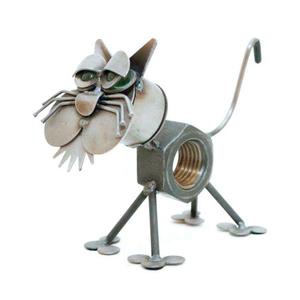 Escultura de Metal del gato - Product Image 1