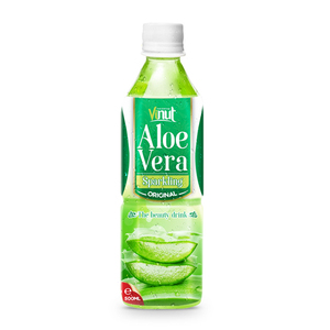 Refresco de Aloe Vera Original de 500ml, Puré con Sabor a Mango y Fresa Certificado Halal - Product Image 5