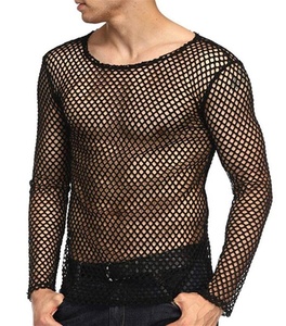 Malla transparente de t camisas para hombres - Product Image 2