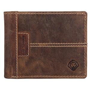 Cartera Tri-Fold de Cuero Genuino de Vaca/Búfalo con Protección RFID para Hombre, Delgada y Segura, para Uso Diario, en Oferta - Product Image 1