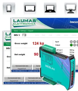 WEBLAU - WEB SERVER MASTER FOR W AND TLB SERIES (max 8) - Electronic Parts for Crane, Truck, Counting, Retail, Plant Scales