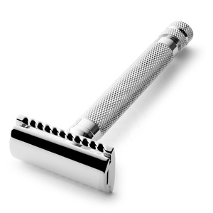 Prestige Razor 1515 Meilleur rasoir de sécurité DE en acier inoxydable pour hommes et femmes Soins personnels Rasage des cheveux avec manche en bois - Product Image 5