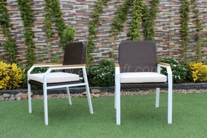 Juego de comedor de ratán para exteriores, muebles de mimbre de PE de Vietnam - Product Image 6