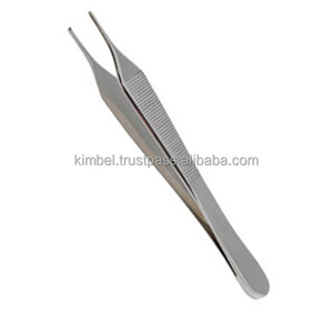 Pinzas de tejido Adson con dientes, instrumentos quirúrgicos de alta calidad - Product Image 1