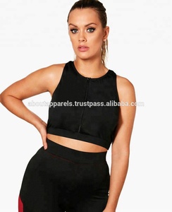 Nouvelle mode à la mode en gros pas cher mode blanc sublimation unie personnalisé femmes respirant haut court - Product Image 4