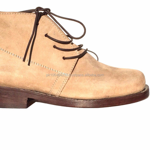 Bottes à lacets imperméables pour hommes en cuir véritable 100% personnalisées, de qualité professionnelle, avec semelle en caoutchouc - Product Image 5